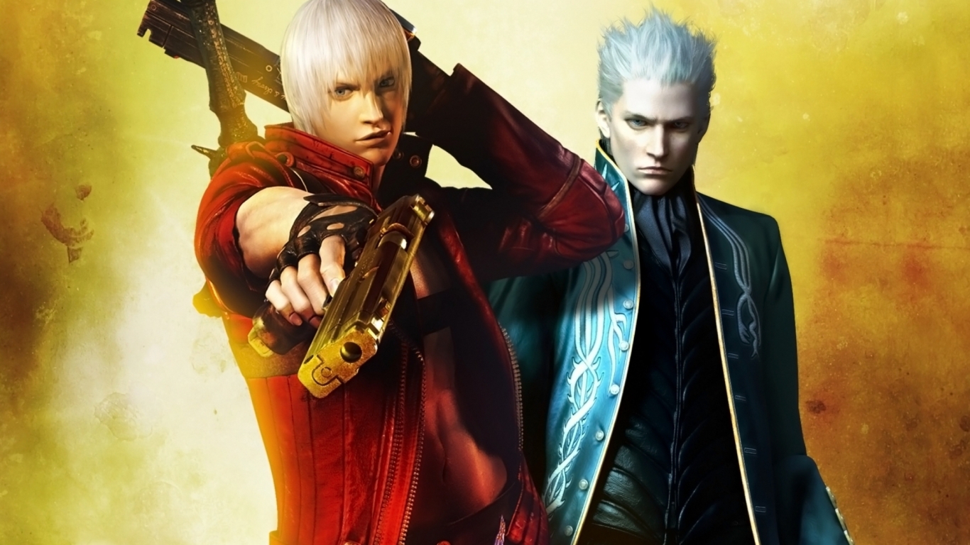 Devil may cry 3 for 1366 x 768 HDTV resolution