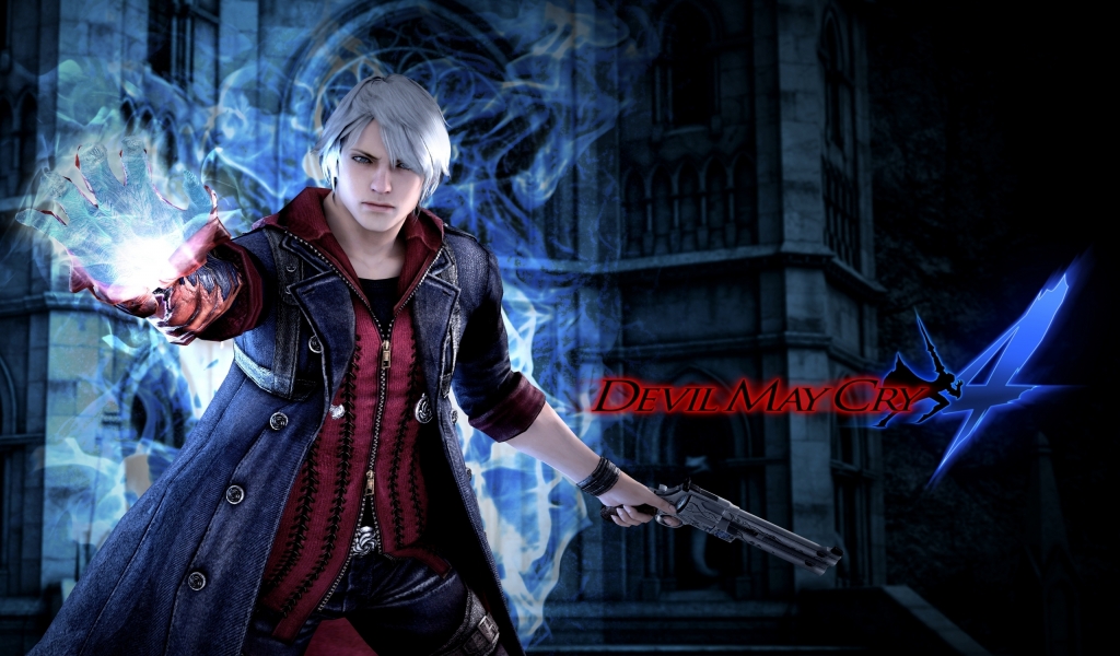 Devil May Cry 4 Poster for 1024 x 600 widescreen resolution
