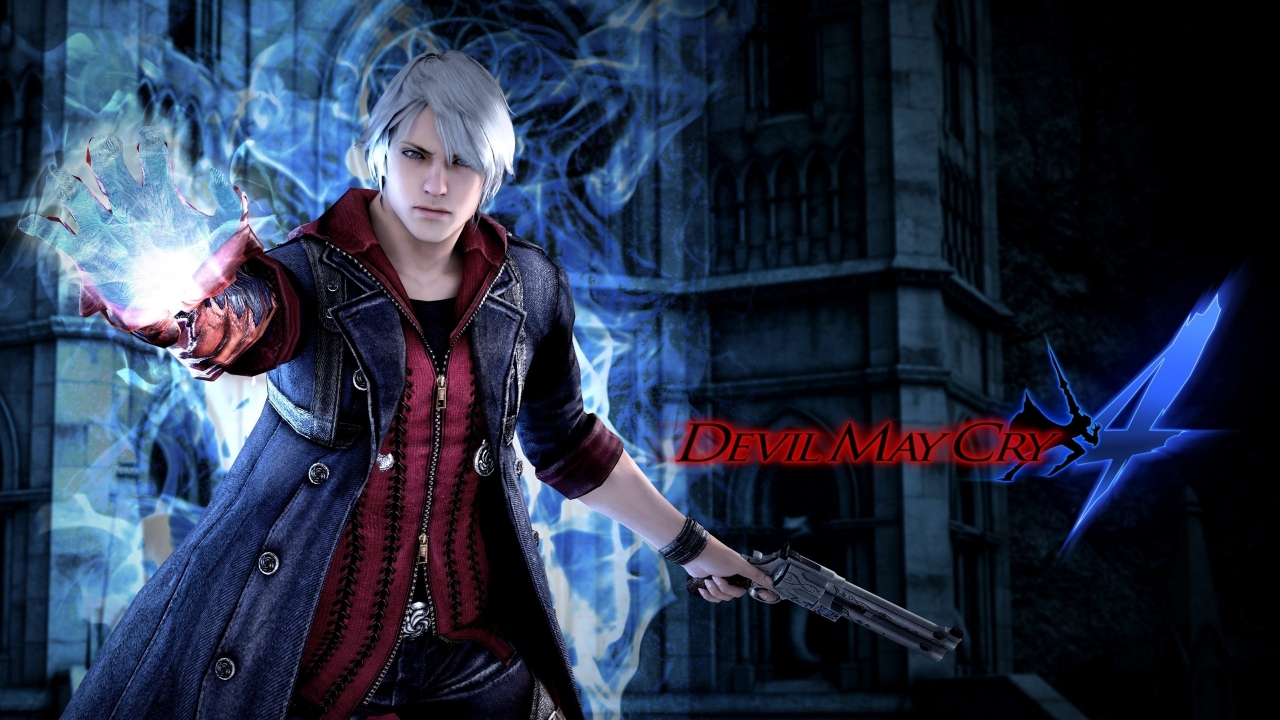 Devil May Cry 4 Poster for 1280 x 720 HDTV 720p resolution
