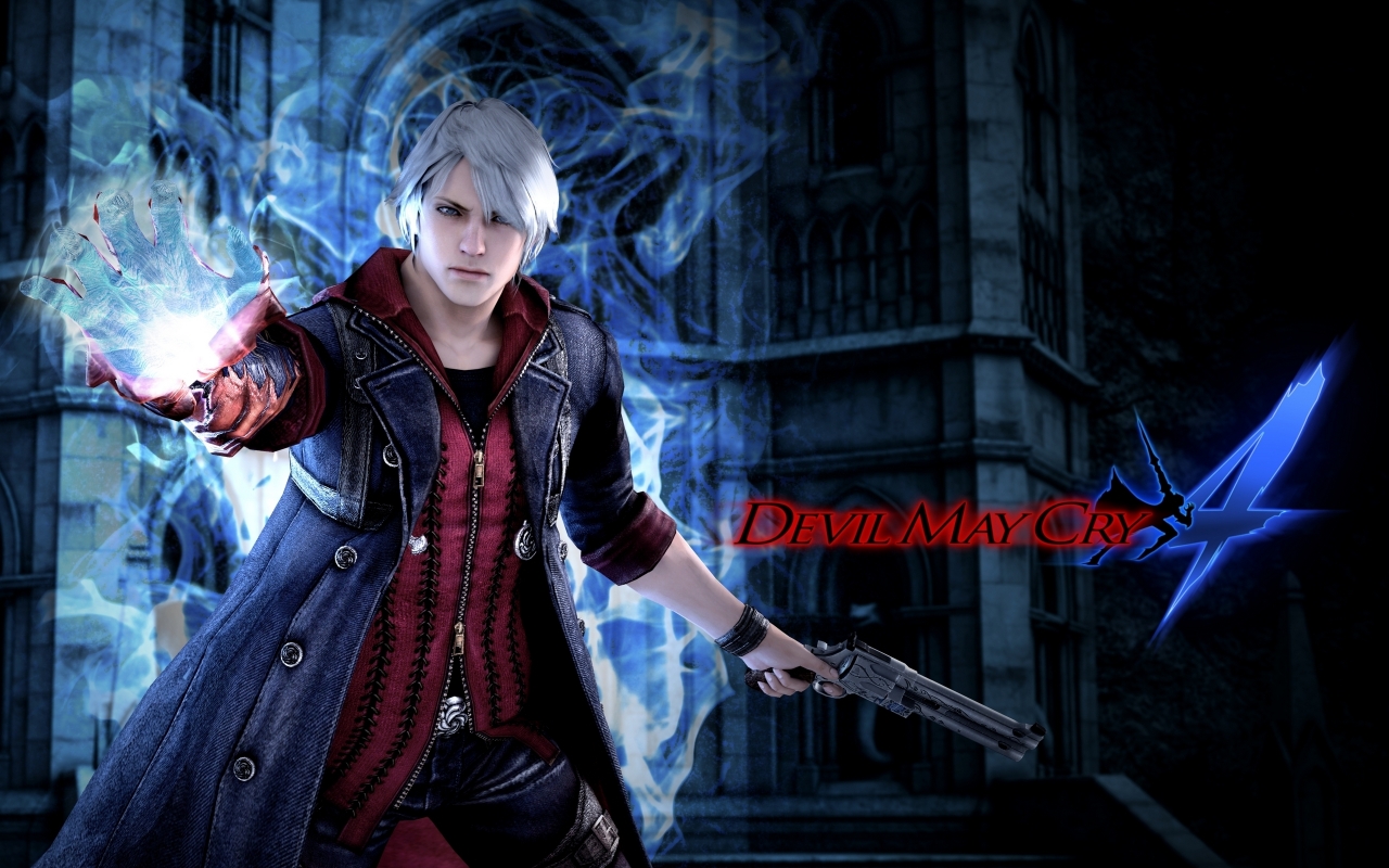 Devil May Cry 4 Poster for 1280 x 800 widescreen resolution
