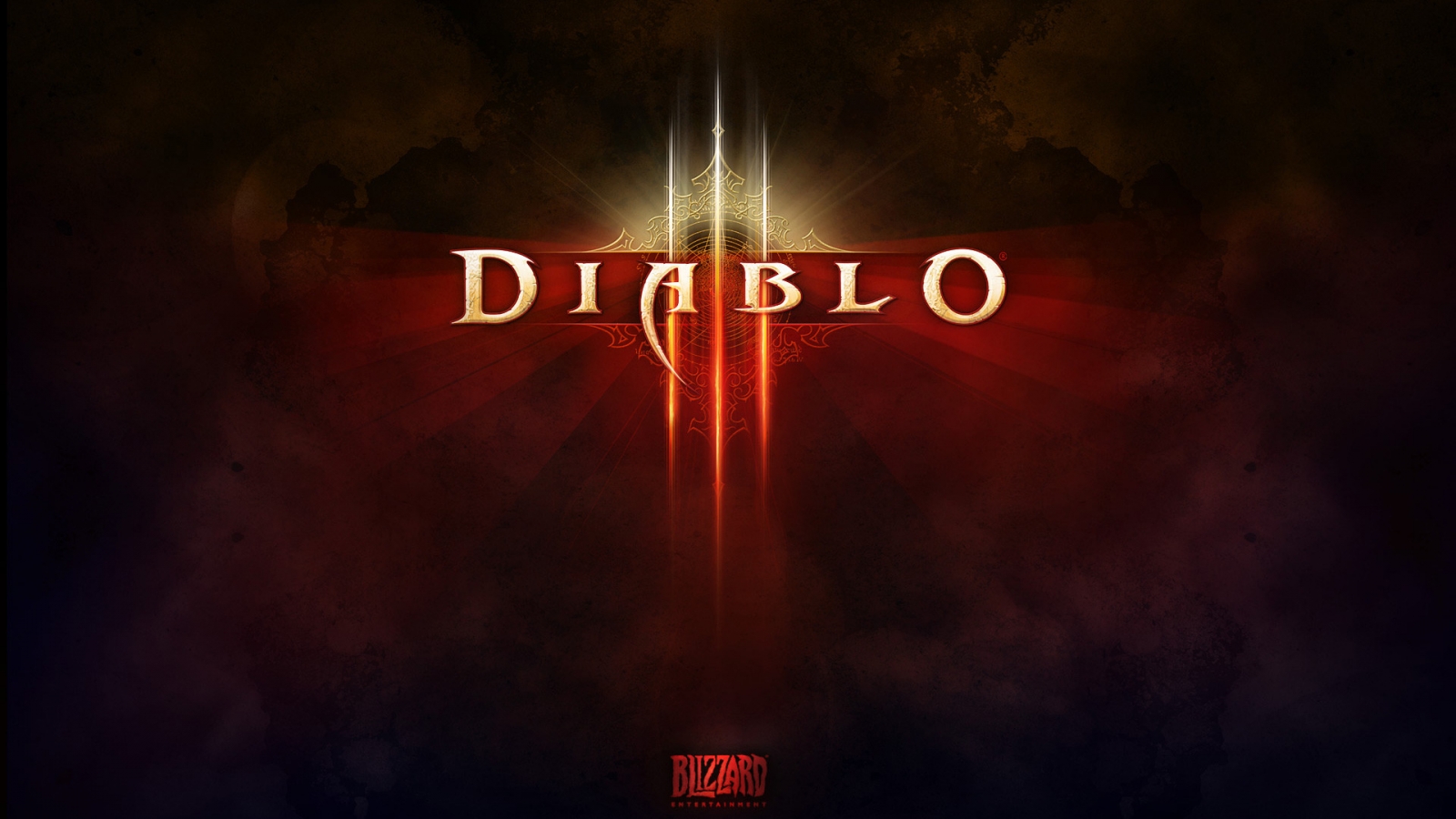 Diablo 3 Game Logo for 1600 x 900 HDTV resolution