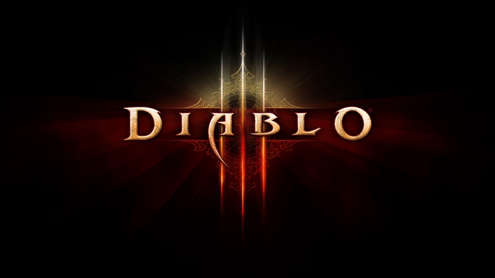 Diablo 3 Logo for 1680 x 945 HDTV resolution
