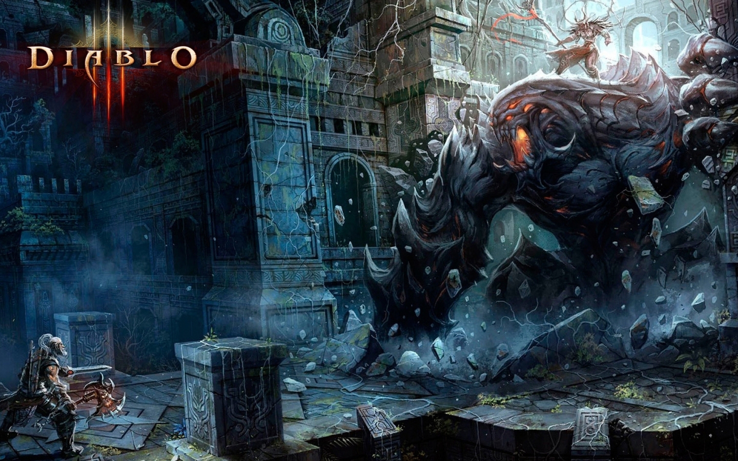 Diablo 3 Poster for 1440 x 900 widescreen resolution