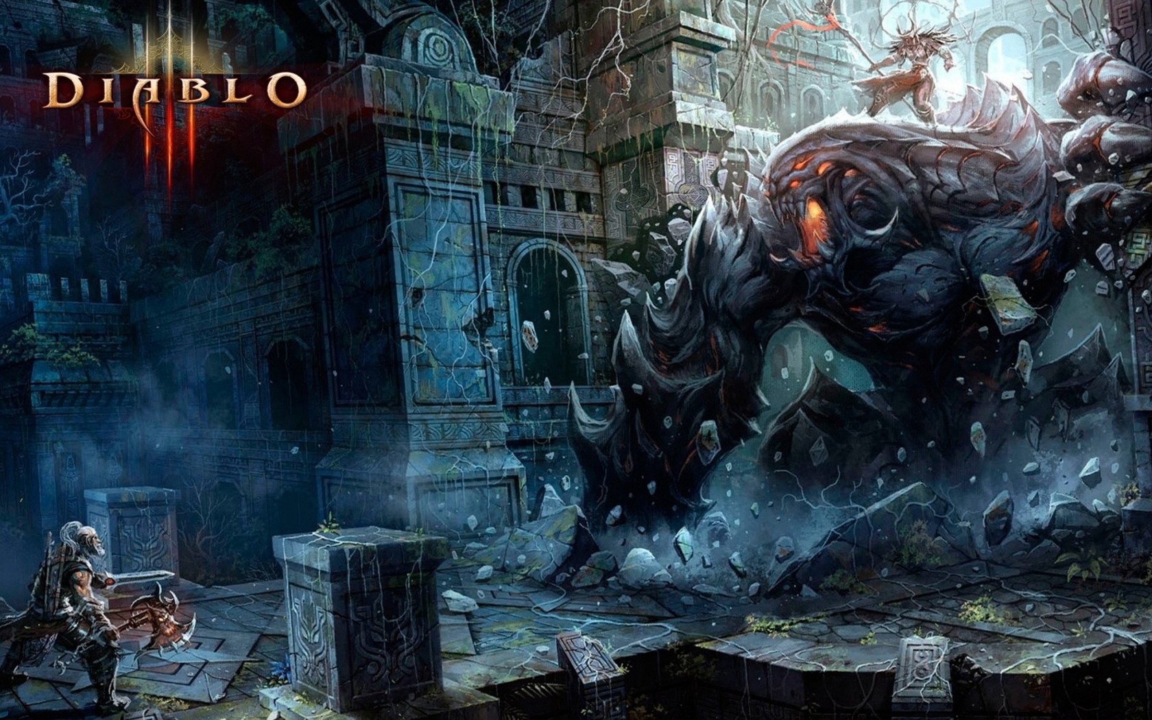 Diablo 3 Poster for 1680 x 1050 widescreen resolution