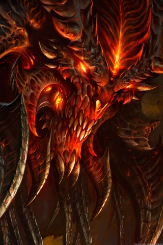 Diablo for 320 x 480 iPhone resolution