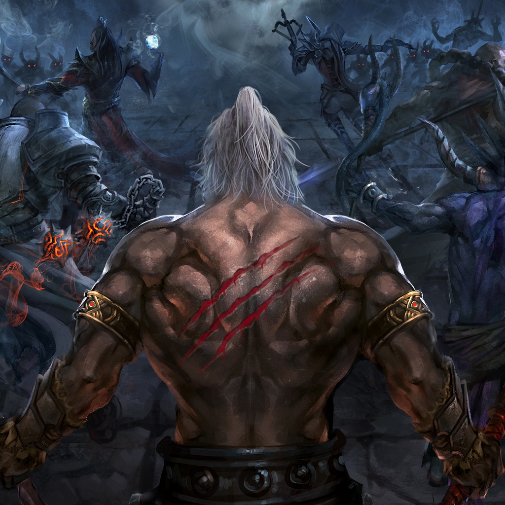Diablo III Reaper of Souls for 1024 x 1024 iPad resolution