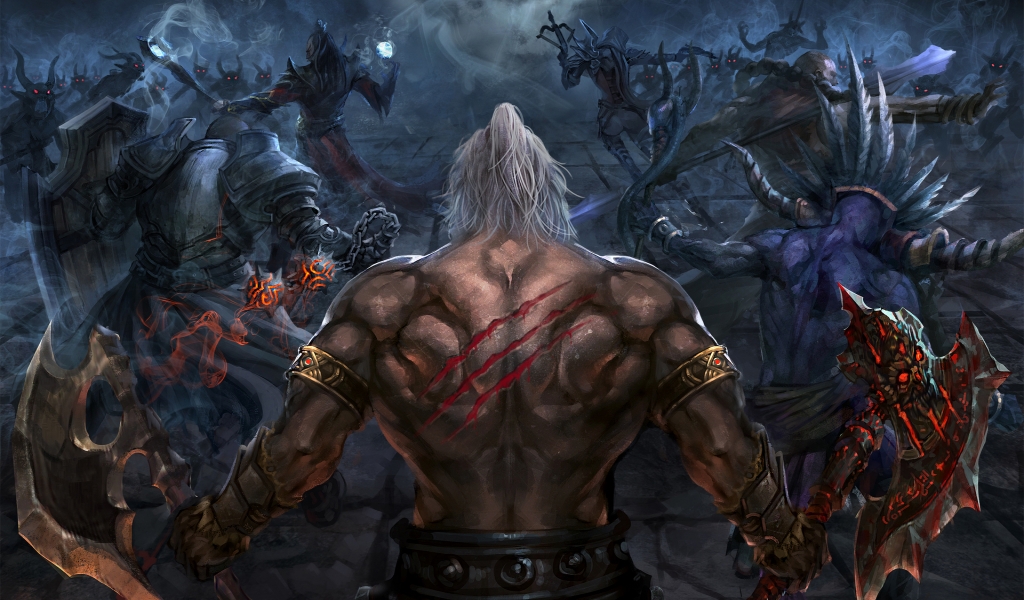 Diablo III Reaper of Souls for 1024 x 600 widescreen resolution
