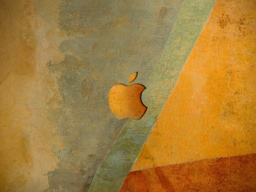 Different Apple Logo for 1024 x 768 resolution