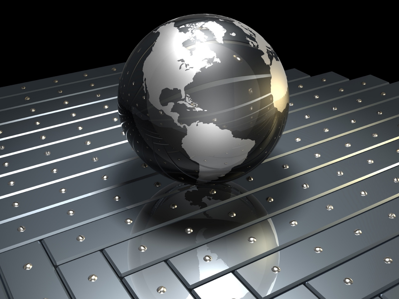 Digital Earth Globe for 1280 x 960 resolution