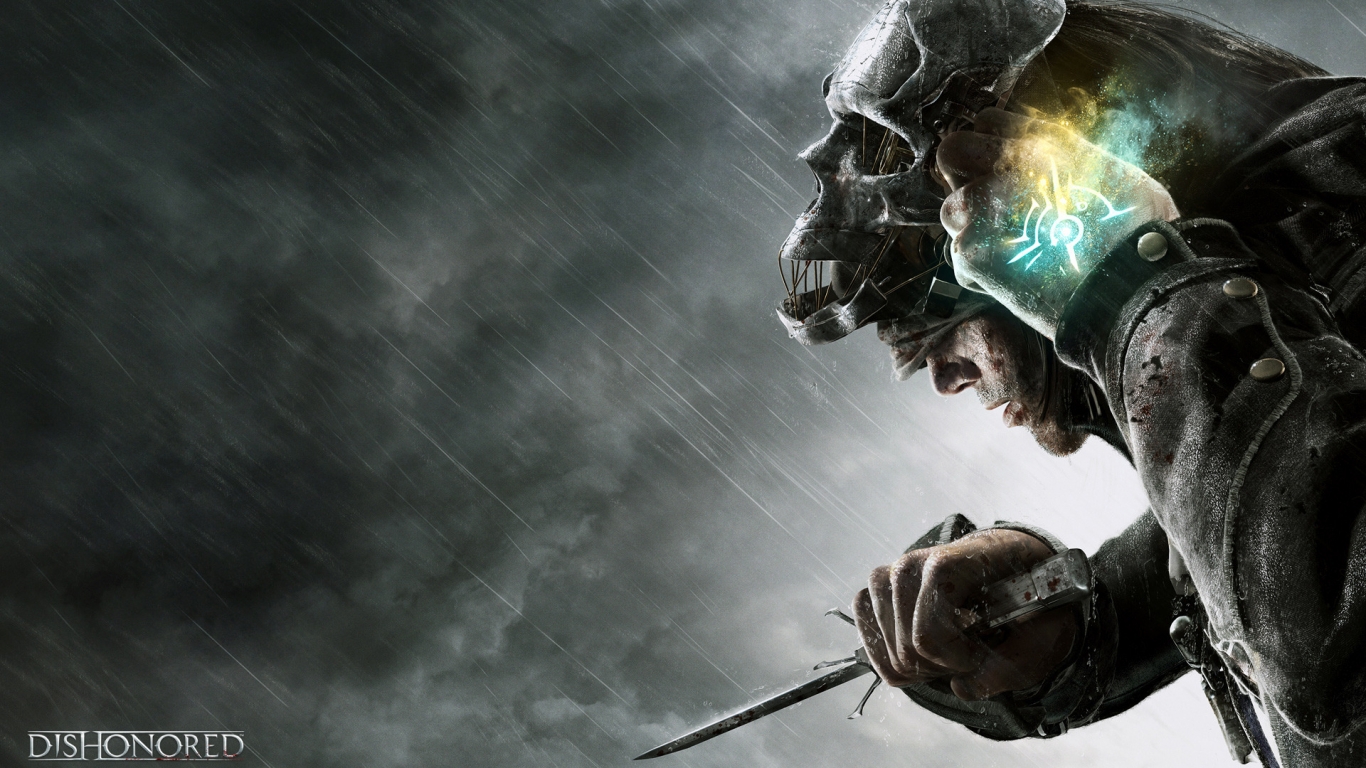 Dishonored Game for 1366 x 768 HDTV resolution