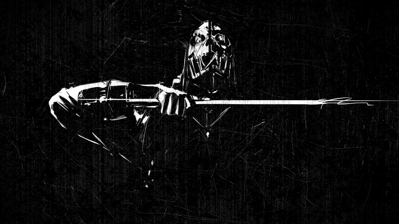 Dishonored Scraped Minimal for 1280 x 720 HDTV 720p resolution