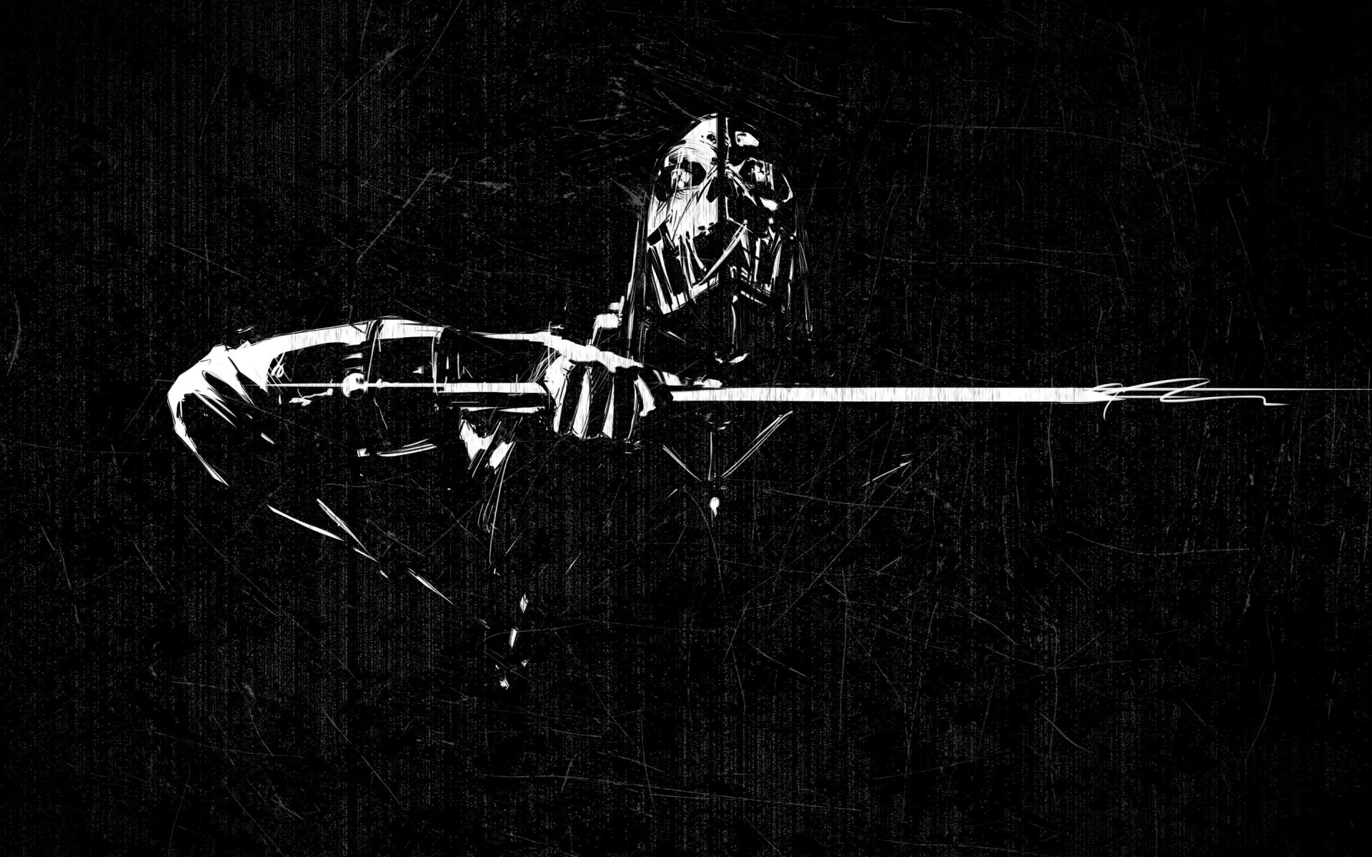 Dishonored Scraped Minimal for 1920 x 1200 widescreen resolution