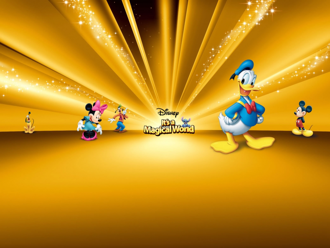 Disney Characters for 1152 x 864 resolution