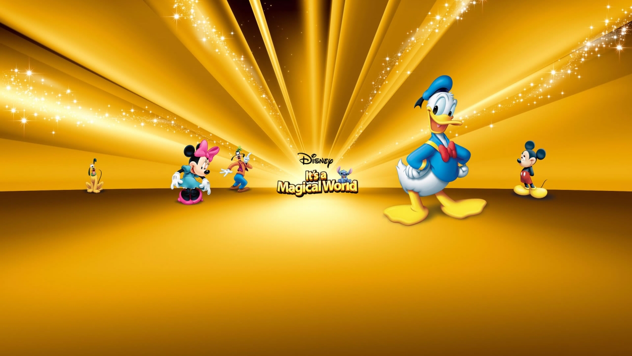 Disney Characters for 1280 x 720 HDTV 720p resolution