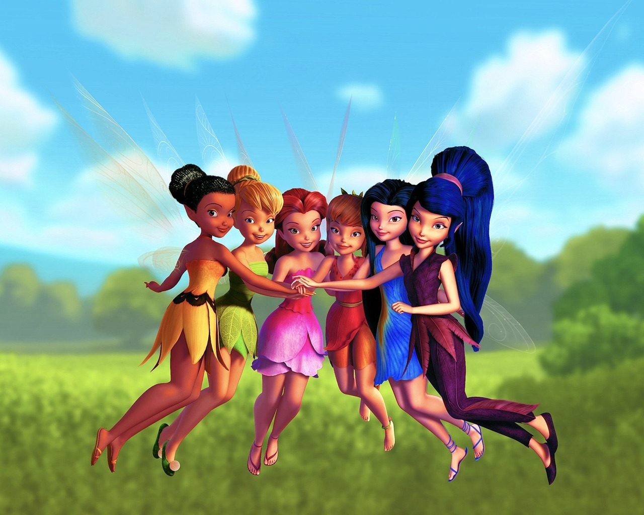 Disney Movie Tinkerbell for 1280 x 1024 resolution