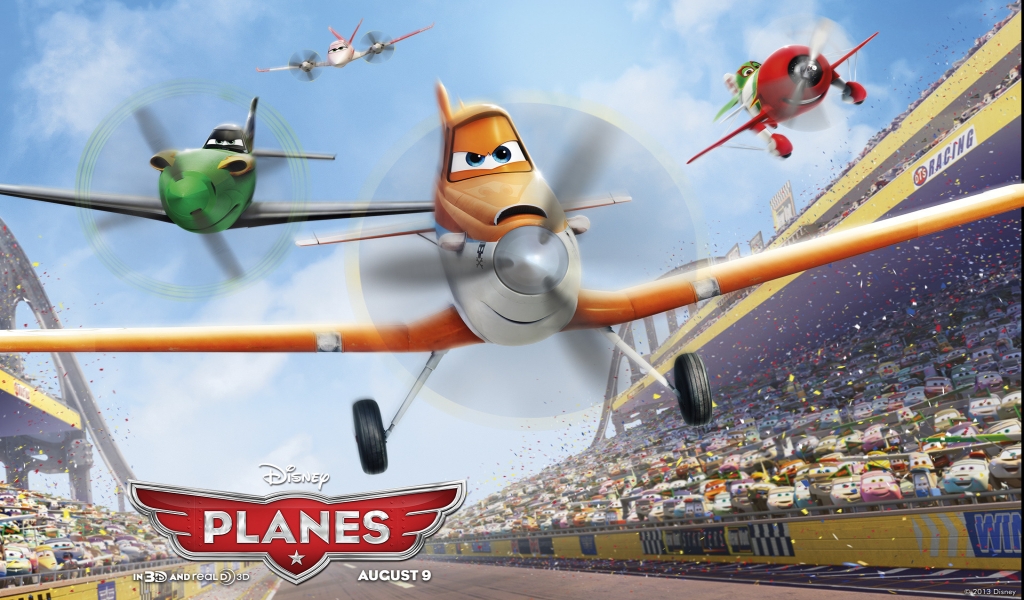 Disney Planes Movie for 1024 x 600 widescreen resolution