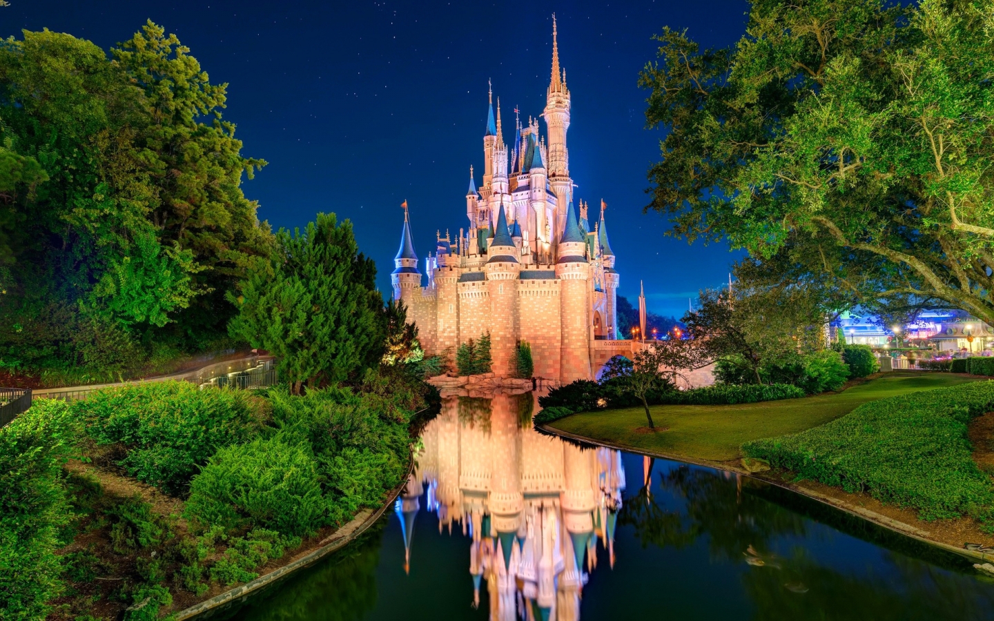 Disneyland Cinderella Castle for 1440 x 900 widescreen resolution