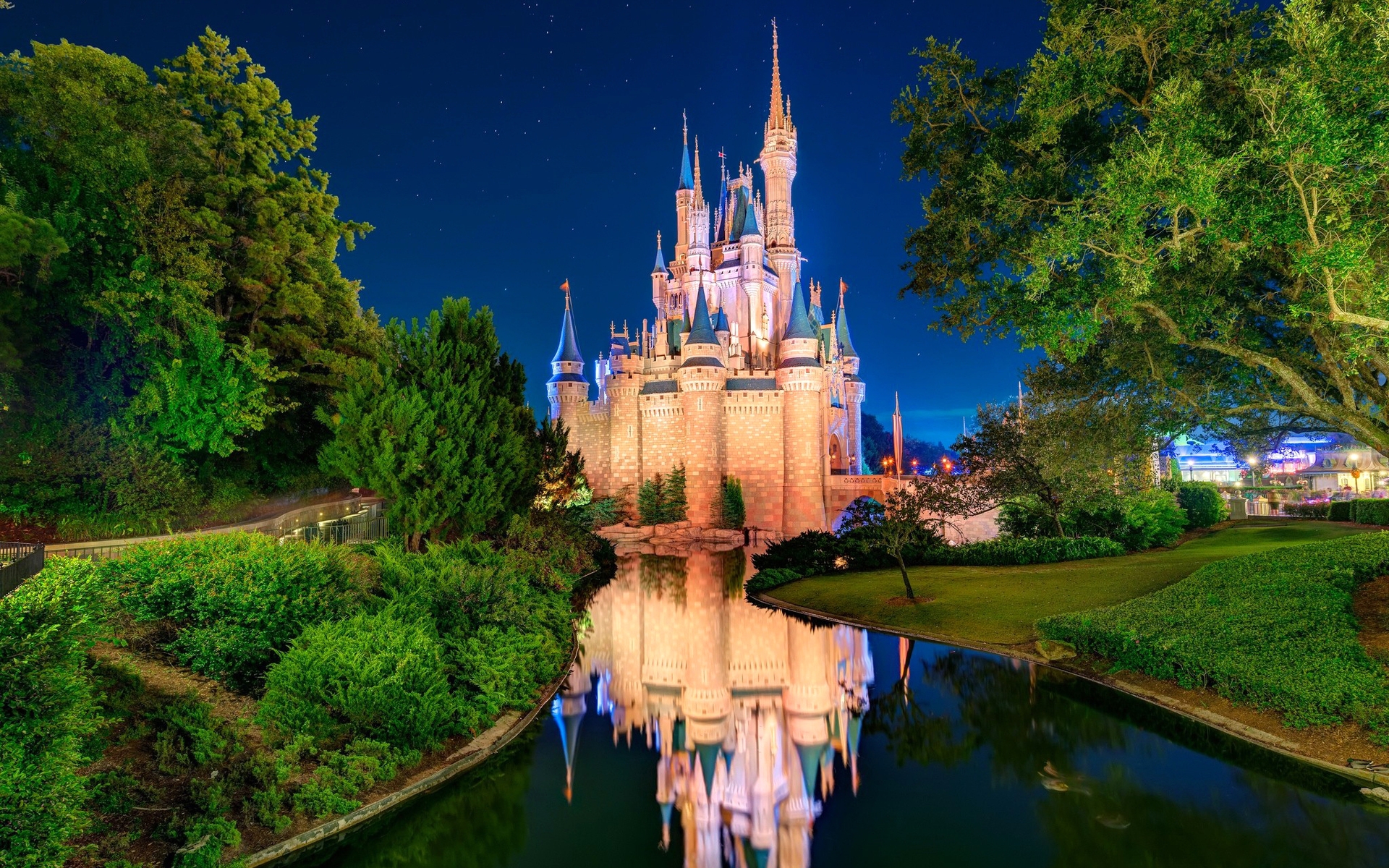 Disneyland Cinderella Castle for 1920 x 1200 widescreen resolution