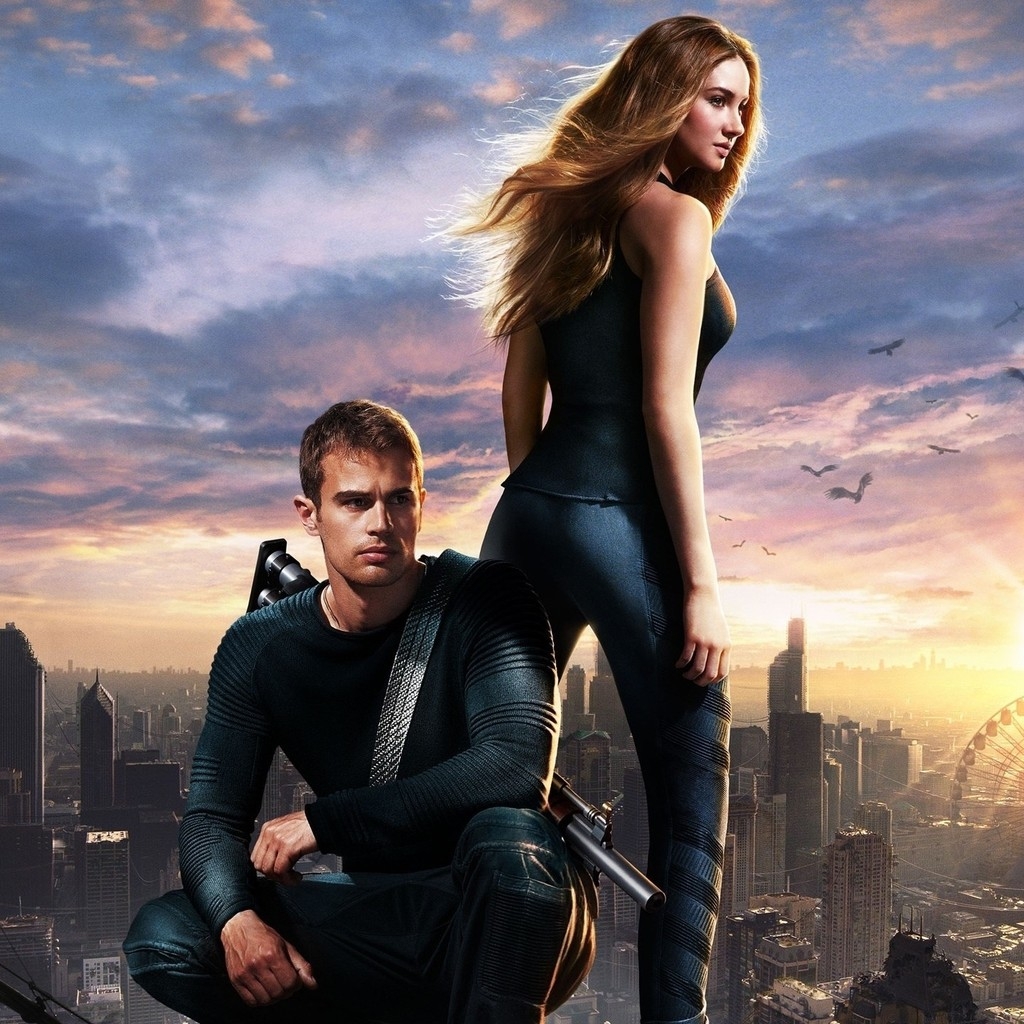 Divergent Four and Tris for 1024 x 1024 iPad resolution