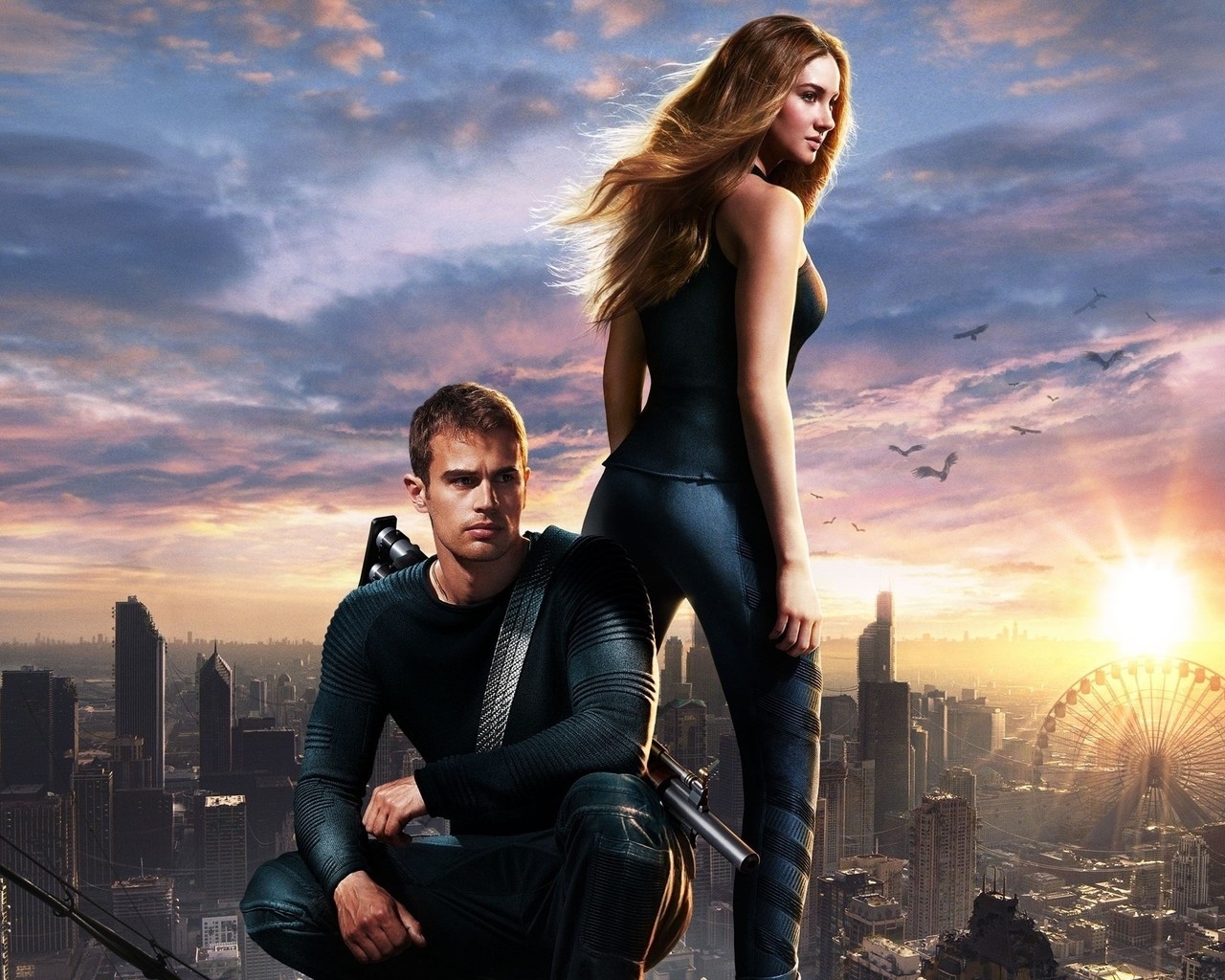 Divergent Four and Tris for 1280 x 1024 resolution