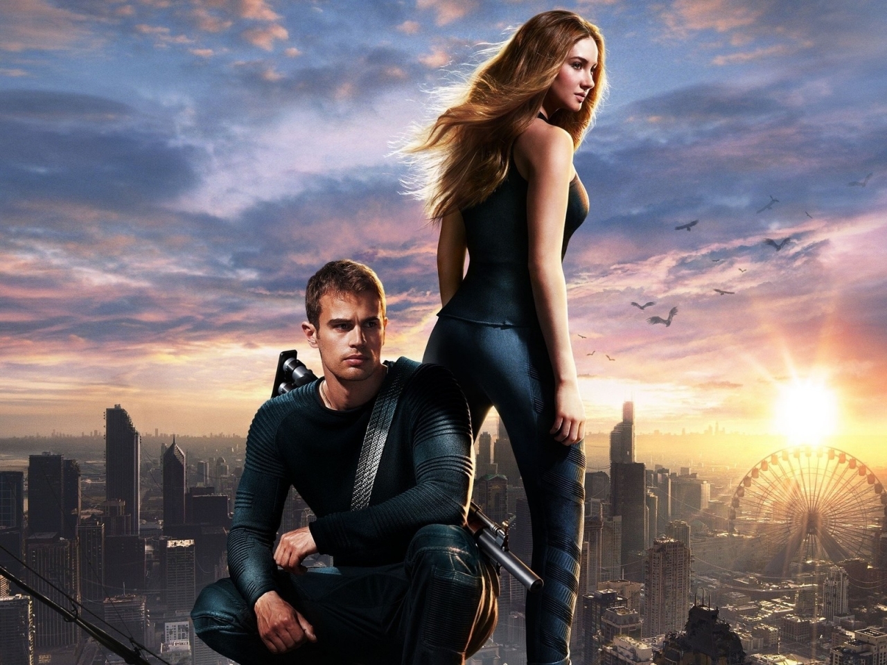 Divergent Four and Tris for 1280 x 960 resolution