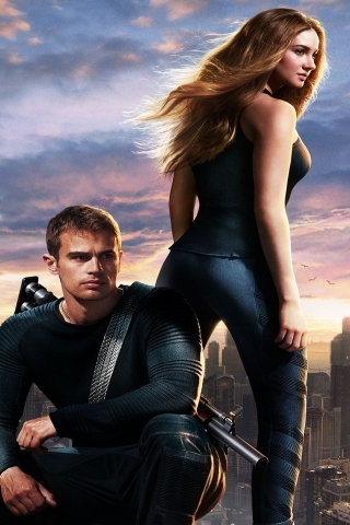 Divergent Four and Tris for 320 x 480 iPhone resolution