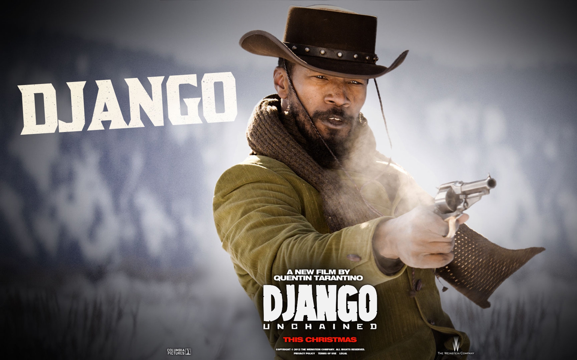 Django Unchained for 1920 x 1200 widescreen resolution