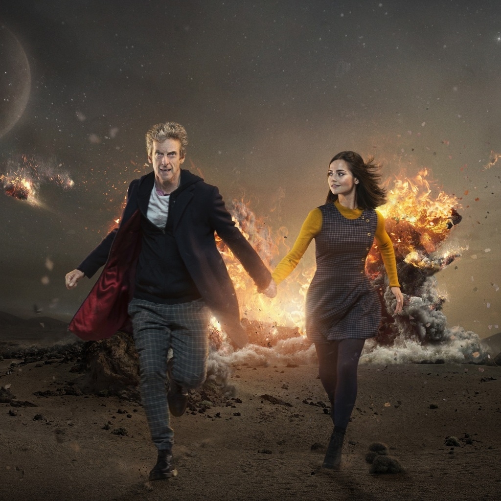 Doctor Who Explosion for 1024 x 1024 iPad resolution