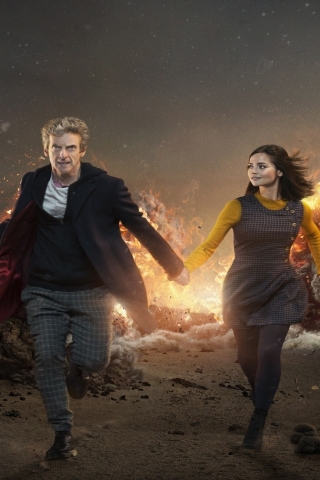 Doctor Who Explosion for 320 x 480 iPhone resolution