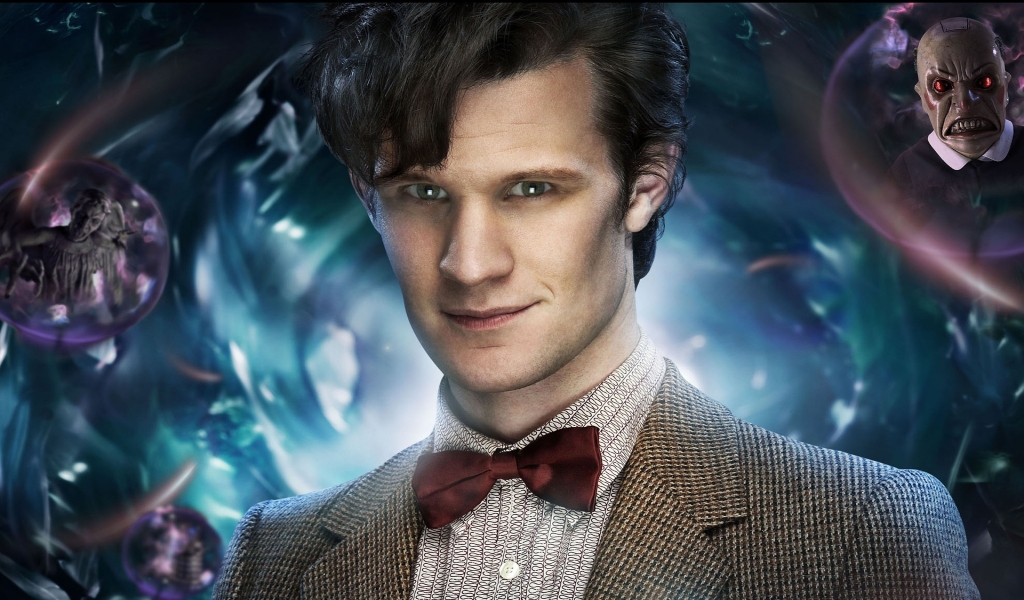 Doctor Who Matt Smith for 1024 x 600 widescreen resolution