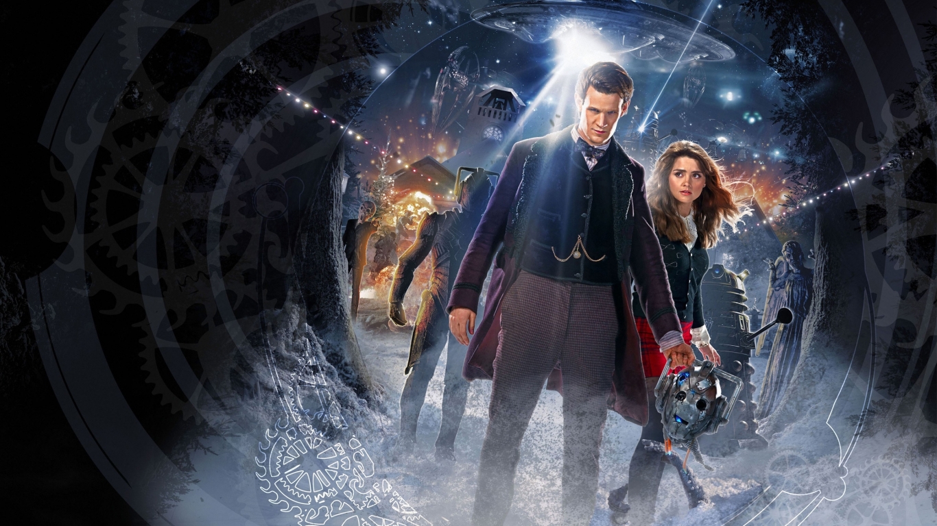 Doctor Who Tv Series for 1366 x 768 HDTV resolution