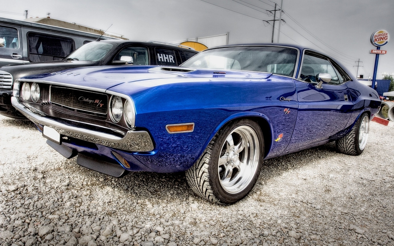 Dodge Challenger R T for 1280 x 800 widescreen resolution