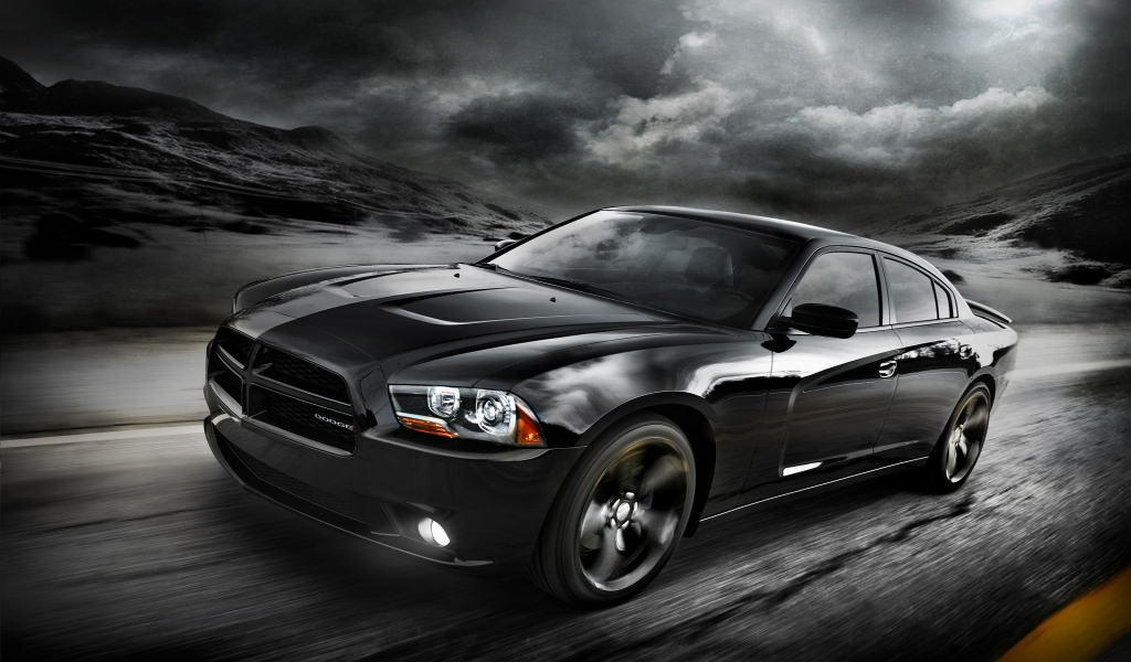 Dodge Charger Blacktop 2012 for 1024 x 600 widescreen resolution