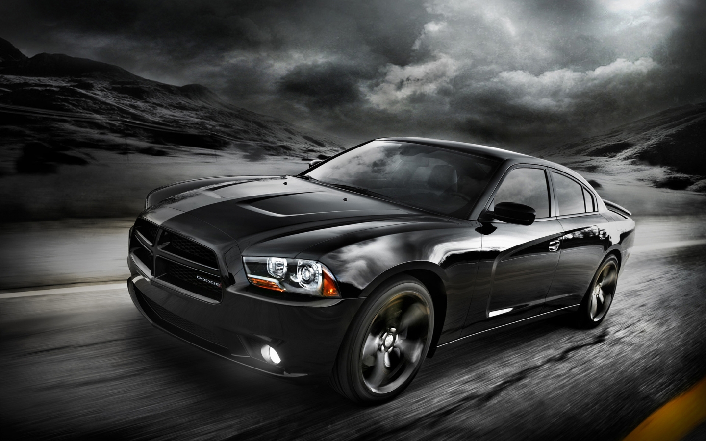Dodge Charger Blacktop 2012 for 1440 x 900 widescreen resolution