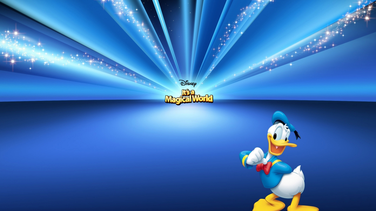 Donald Duck Cartoon for 1280 x 720 HDTV 720p resolution