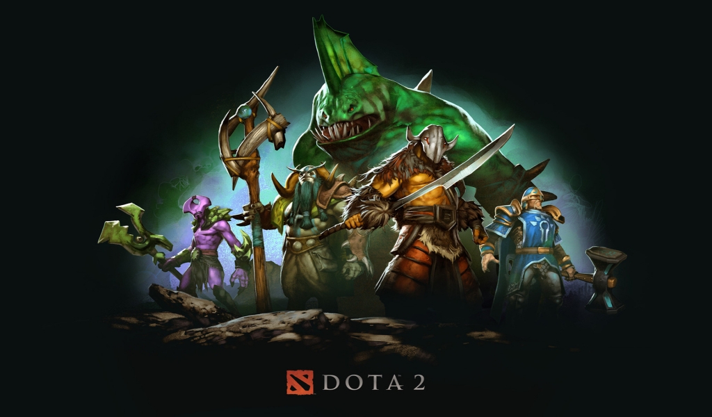 Dota 2 Characters for 1024 x 600 widescreen resolution