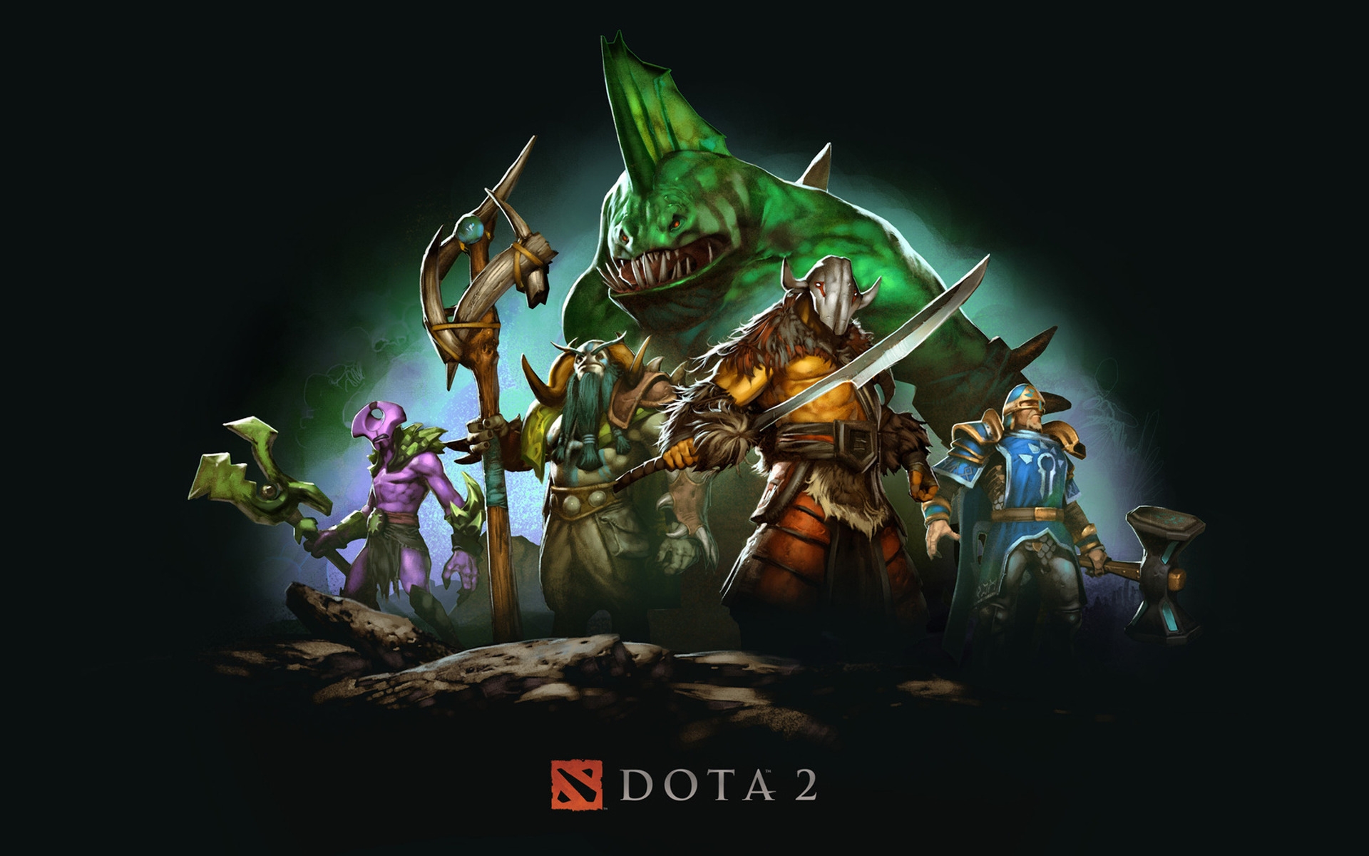 Dota 2 Characters for 1920 x 1200 widescreen resolution