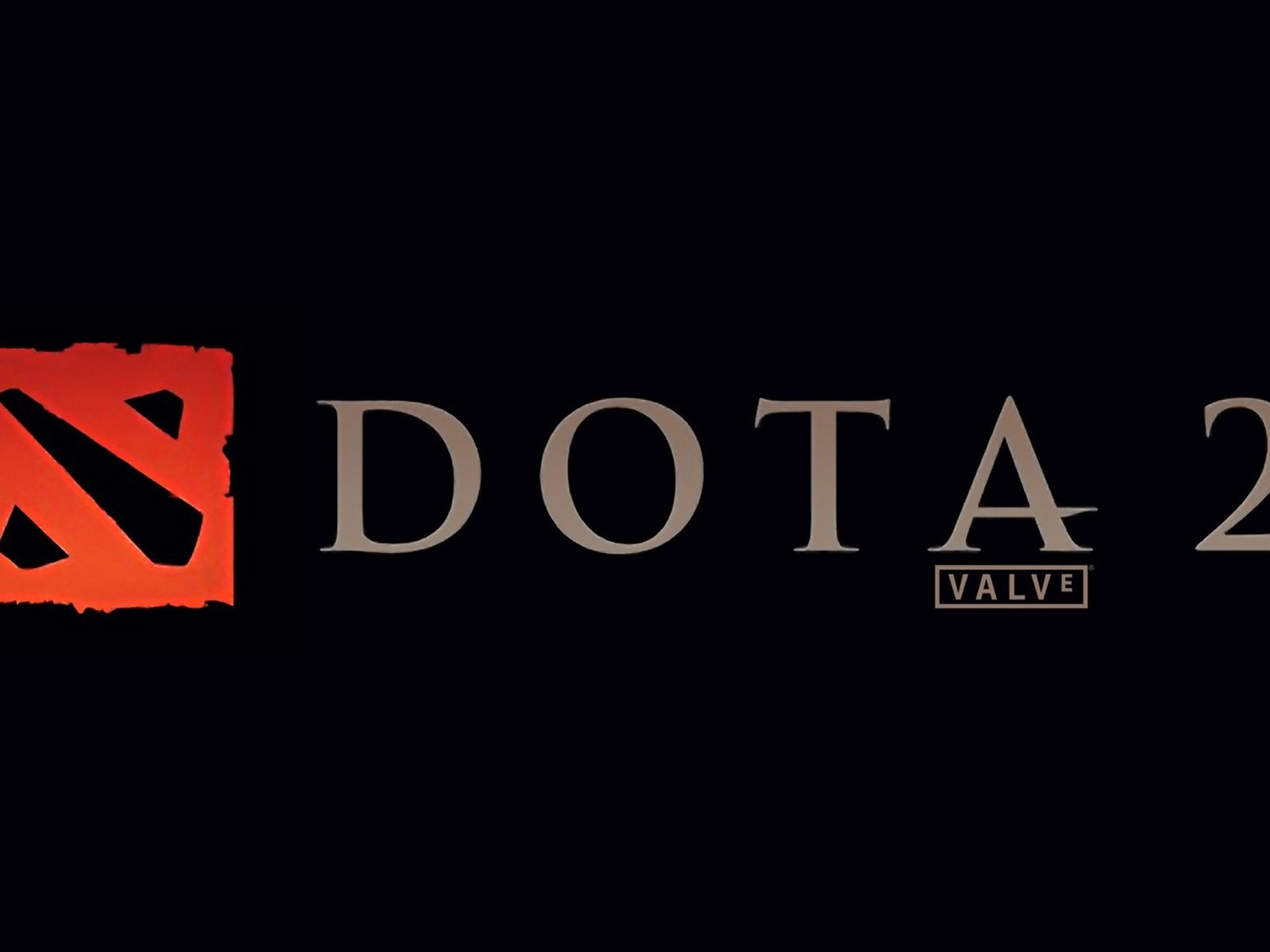 Dota 2 Logo for 1600 x 1200 resolution