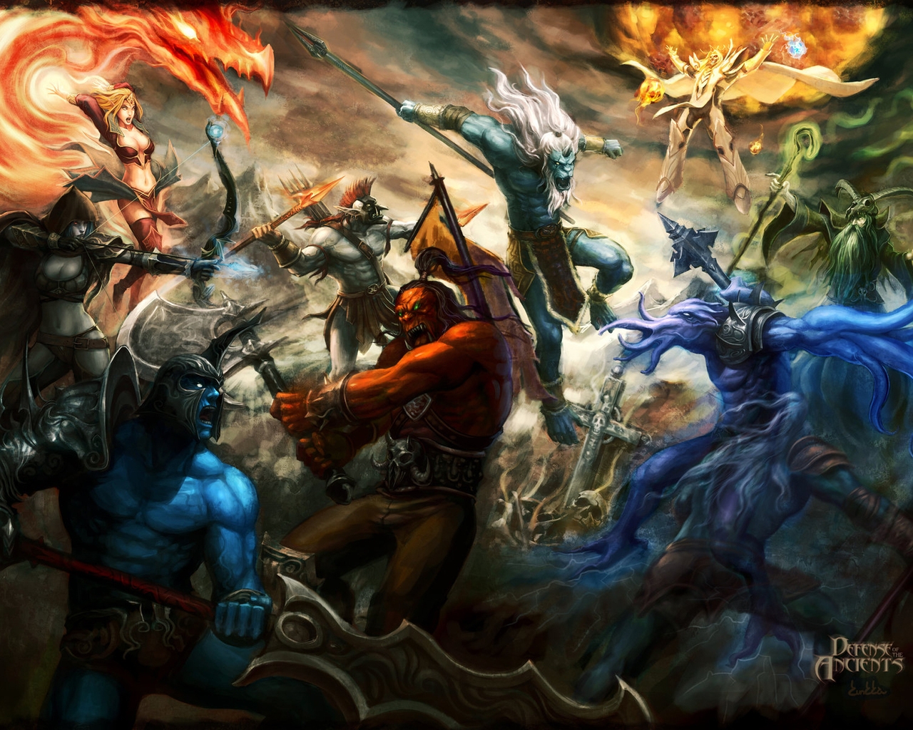 Dota Defense of the Ancients for 1280 x 1024 resolution
