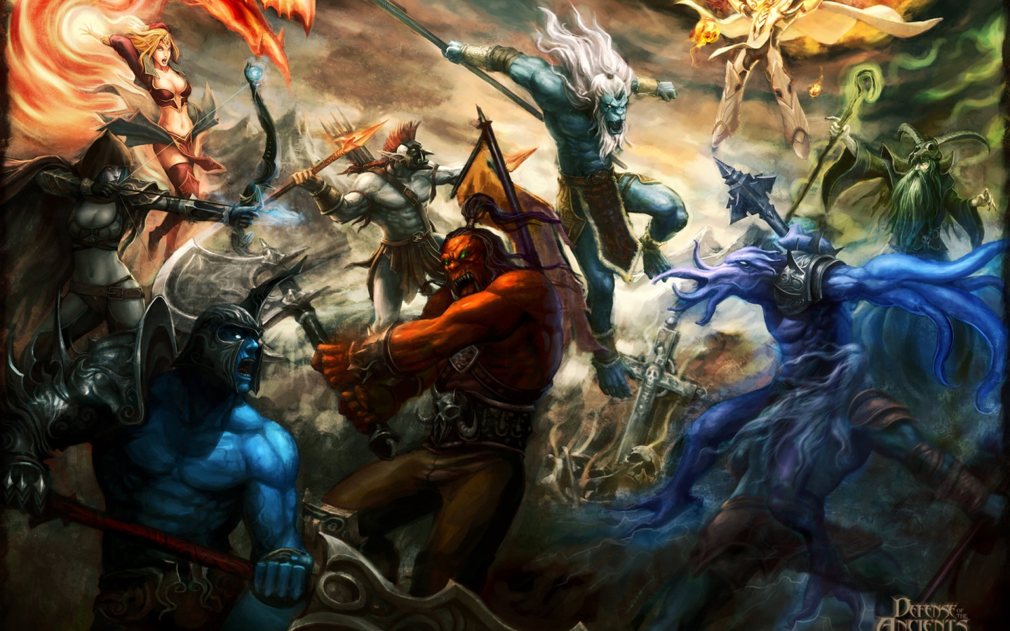 Dota Defense of the Ancients for 1440 x 900 widescreen resolution