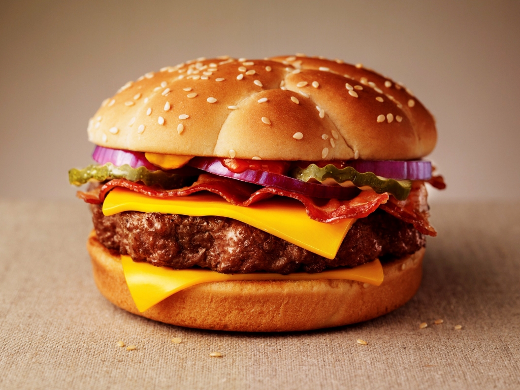 Double Cheeseburger for 1024 x 768 resolution