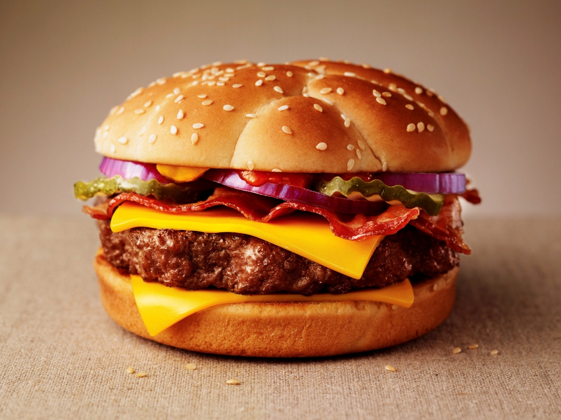 Double Cheeseburger for 1152 x 864 resolution