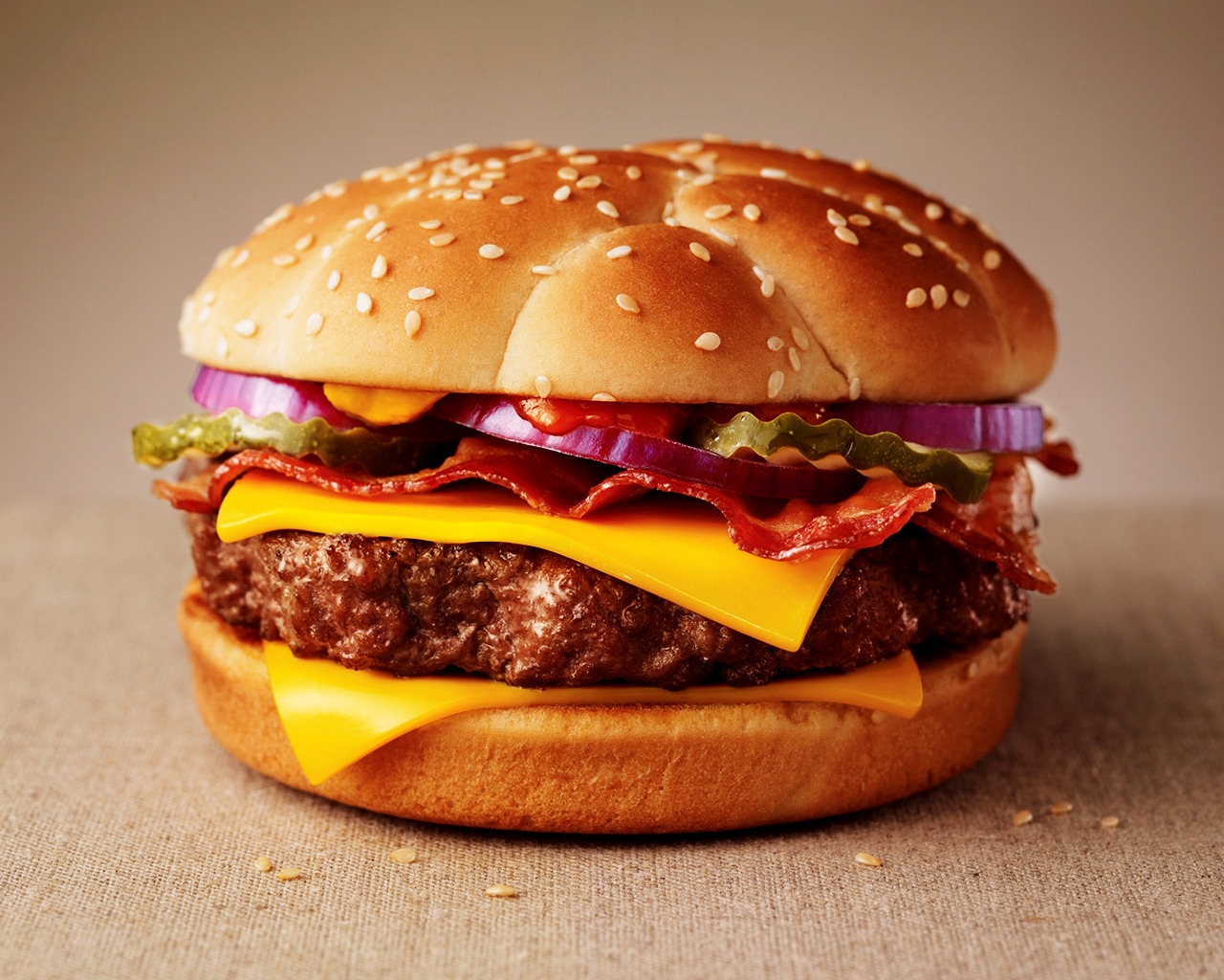 Double Cheeseburger for 1280 x 1024 resolution