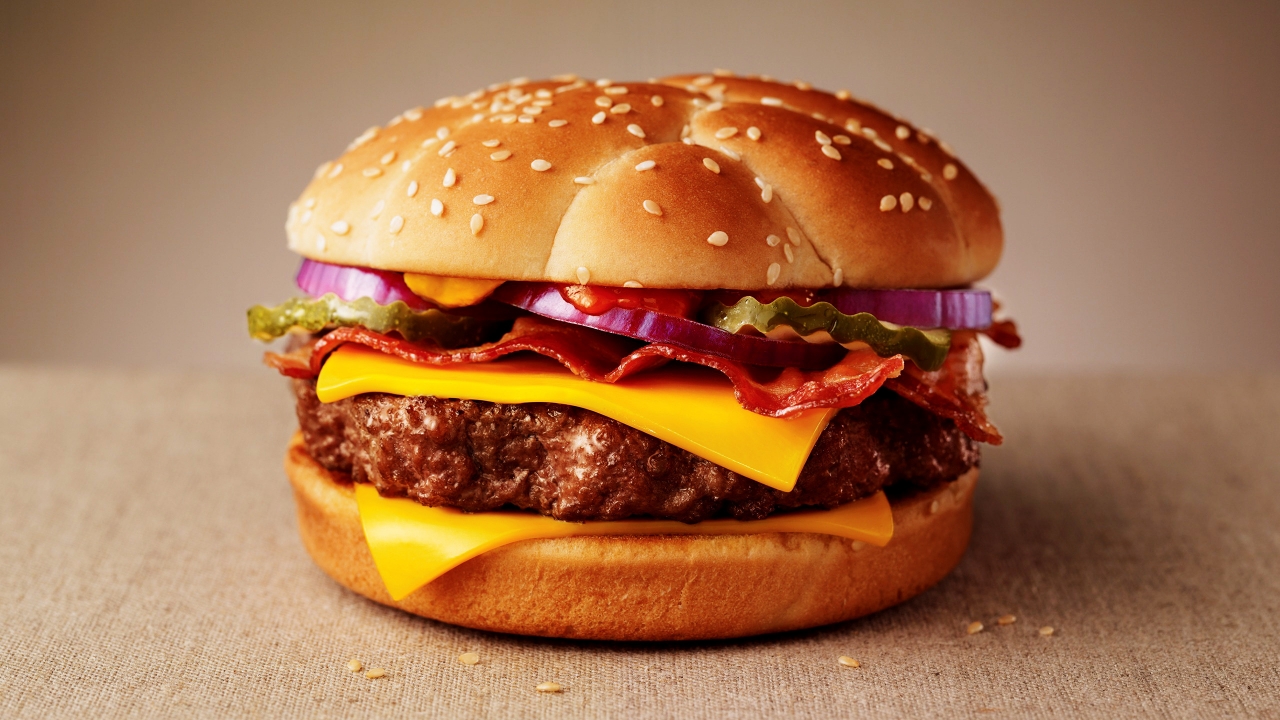 Double Cheeseburger for 1280 x 720 HDTV 720p resolution