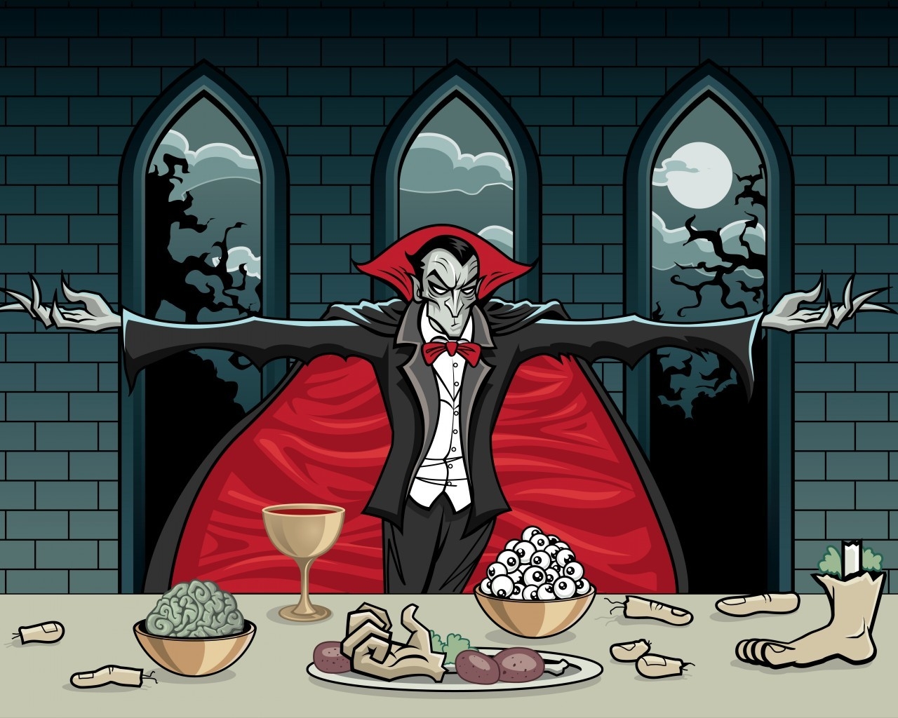 Dracula Count for 1280 x 1024 resolution