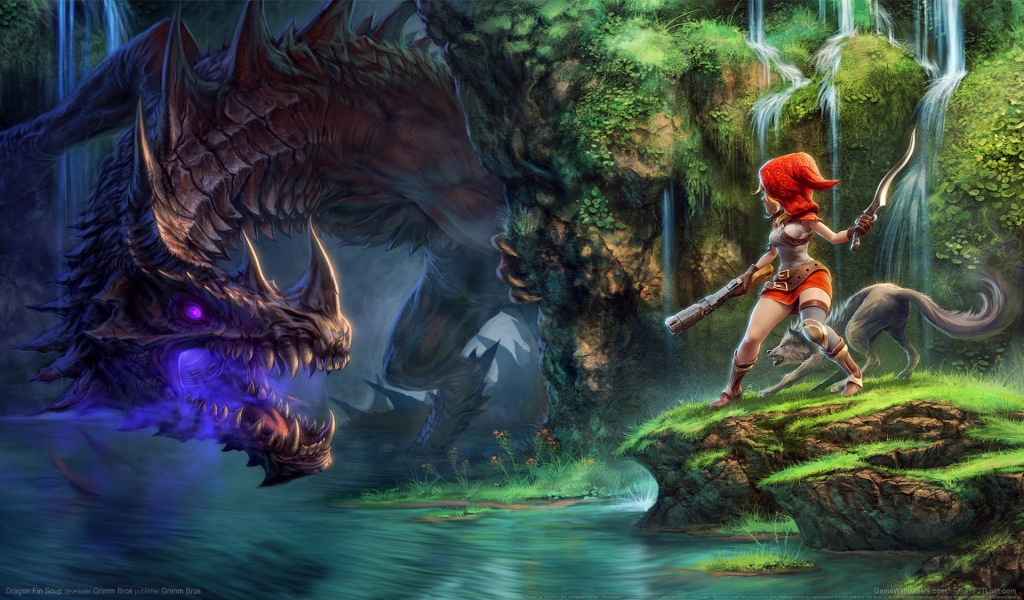 Dragon Fin Soup Game for 1024 x 600 widescreen resolution