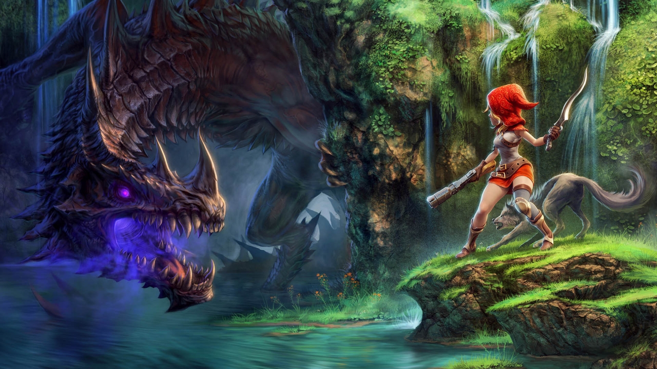 Dragon Fin Soup Game for 1280 x 720 HDTV 720p resolution