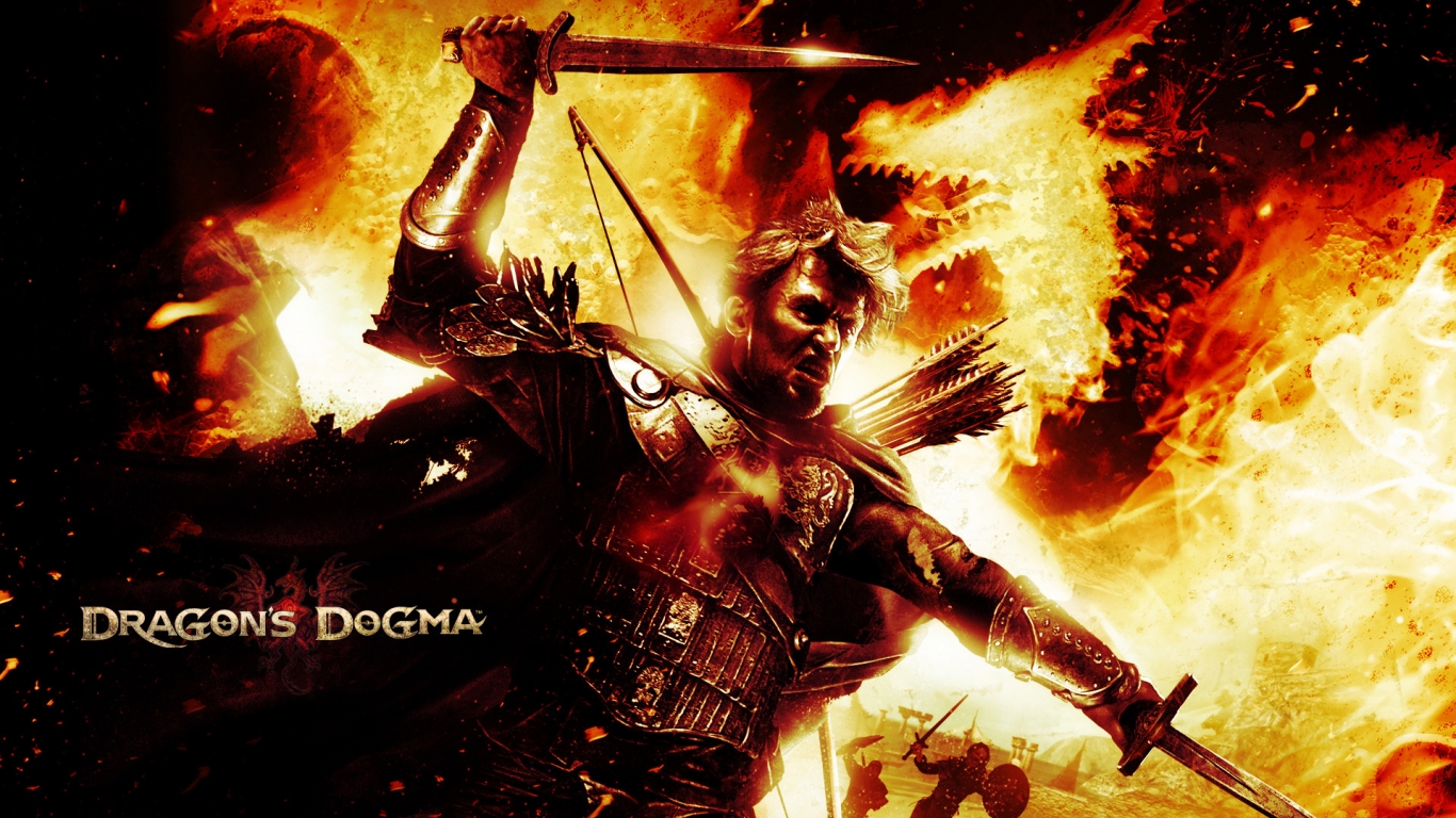 Dragons Dogma Strider for 1366 x 768 HDTV resolution