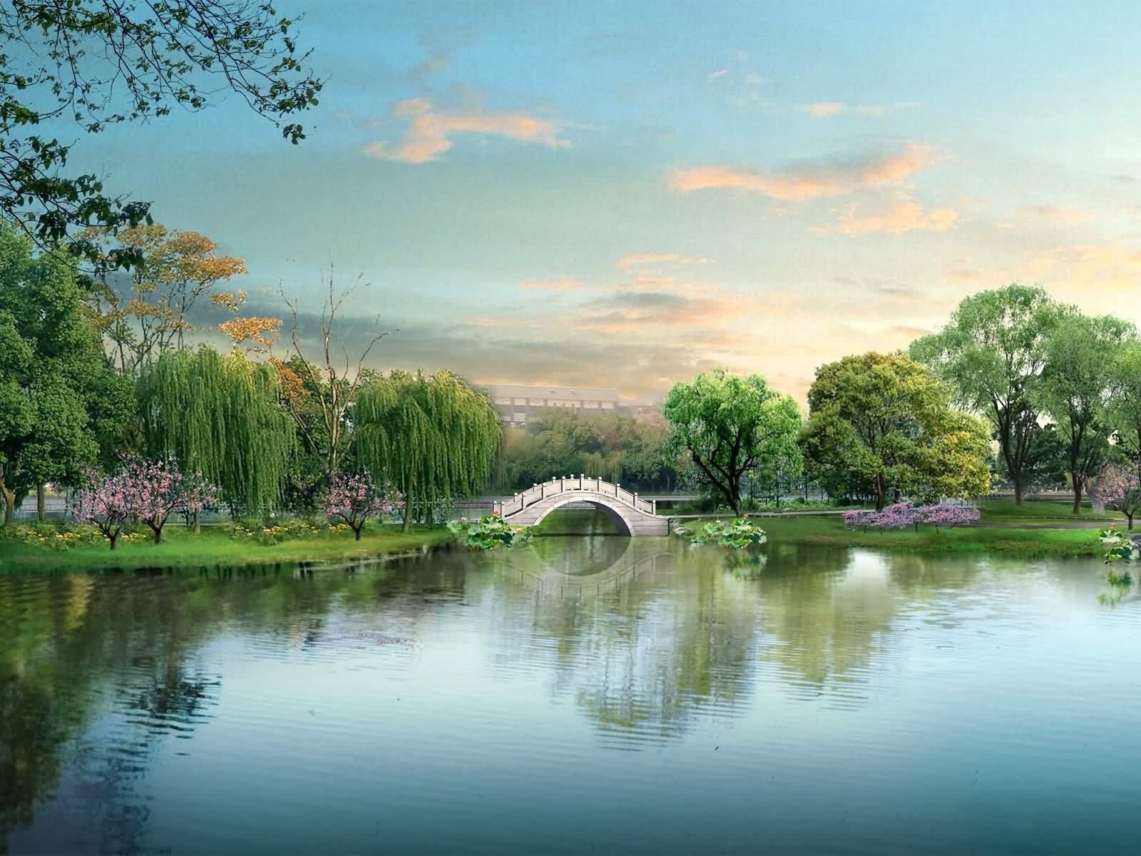 Dream Garden for 1600 x 1200 resolution