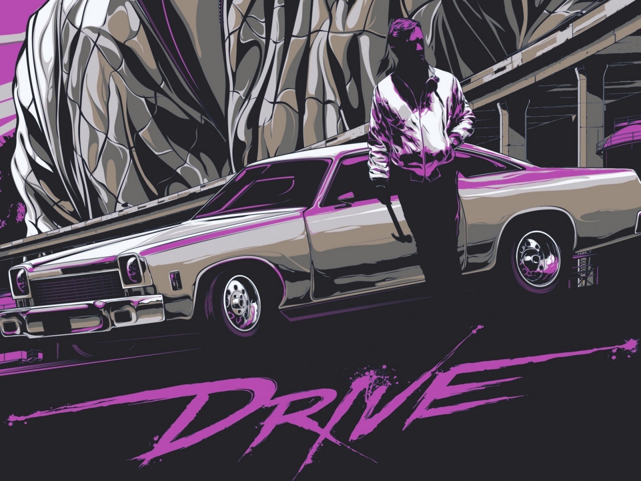 Drive Movie Ryan Gosling for 1280 x 960 resolution